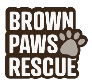 brown paws rescue logo